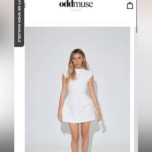 Odd Muse The Ultimate Muse Cap Sleeve Mini Dress